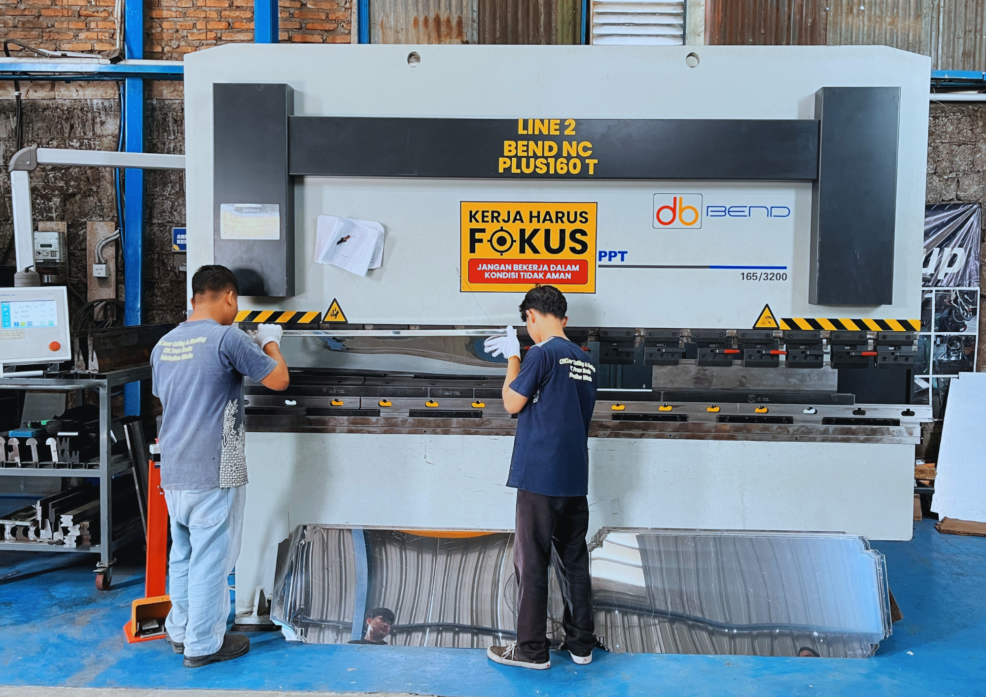 Jasa Bending Plat – Tekuk Plat Presisi Tinggi di Jogja
